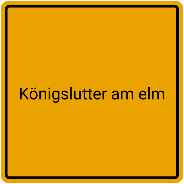 Meldebestätigung Königslutter am Elm